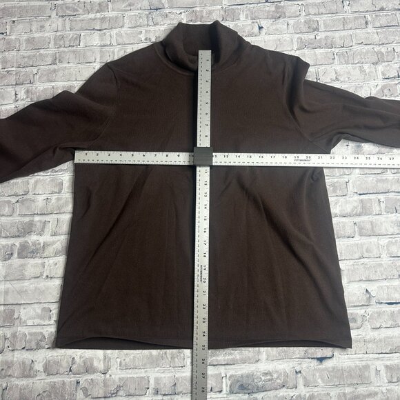 EUC Jones New York Sport Brown Turtle Neck Size XXL - Picture 9 of 10